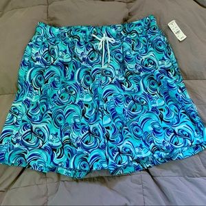 🎁NWT Men’s Brooks Brothers cool & colorful swim trunks.